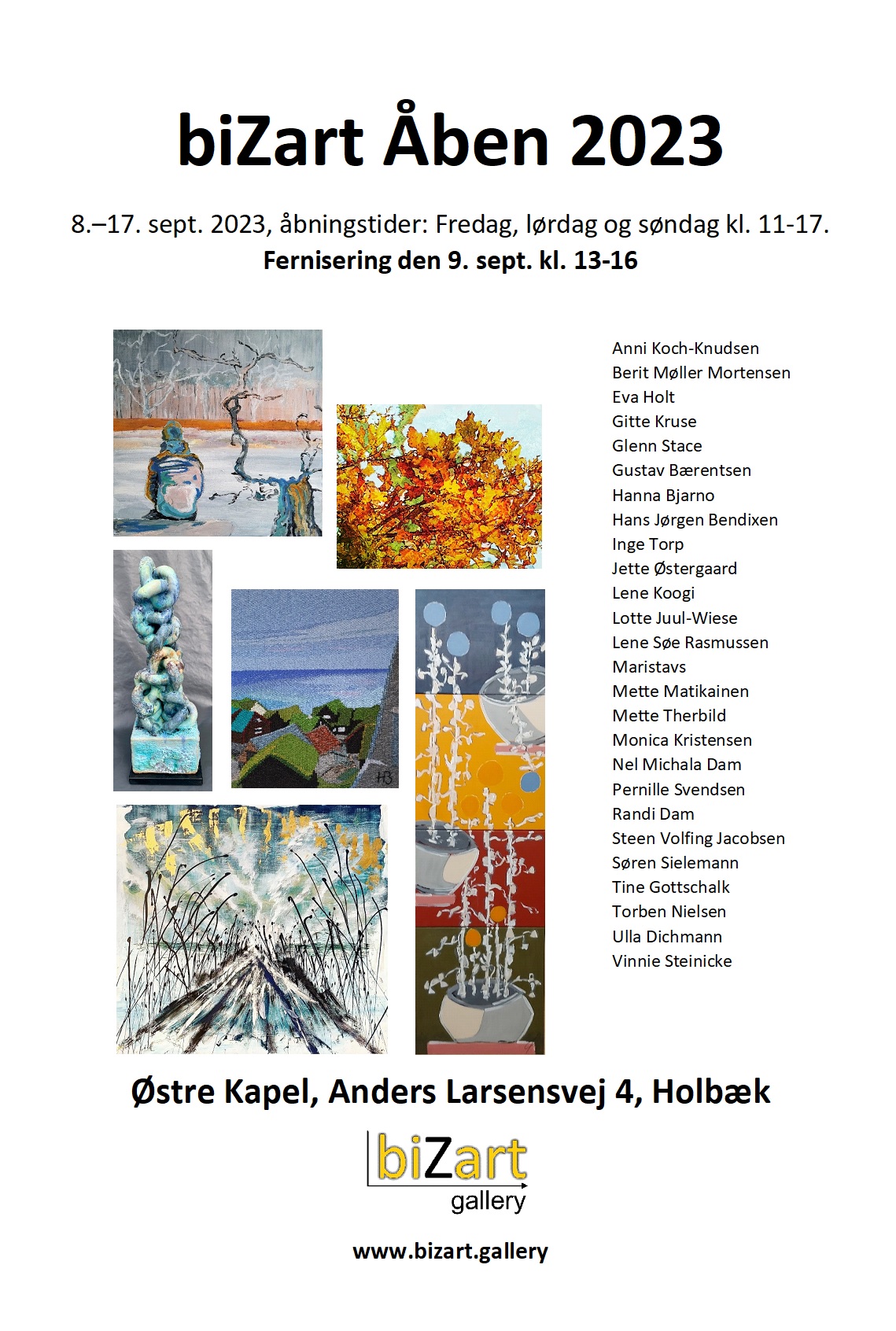 Bizart galleri udtalelse Gitte Kruuse Hansen